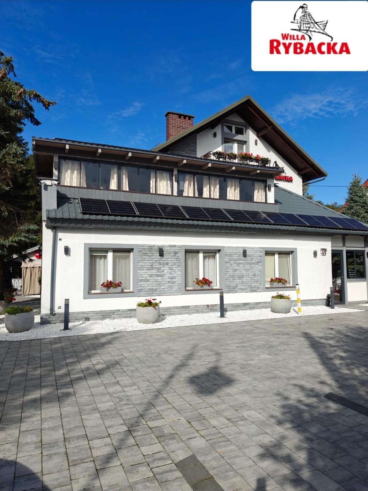 Willa Rybacka Krynica Morska Exteriör bild